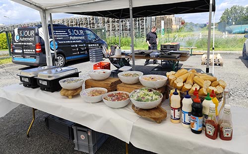 Barbecue en entreprise Tourcoing